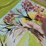 Peindre la nature, le pont au Pastel